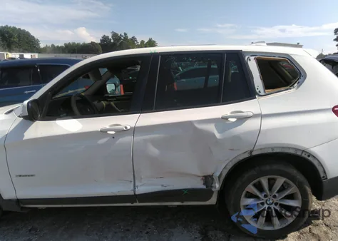 2013 BMW X3 xDrive28I from USA, damaged, VIN 5UXWX9C5XD0A13976